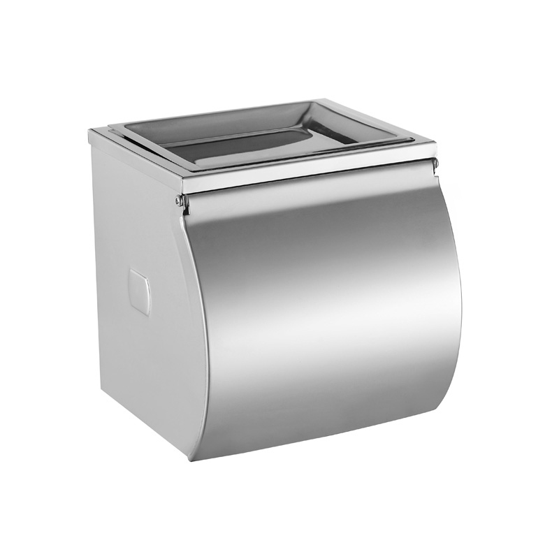 不锈钢转筒式纸巾盒