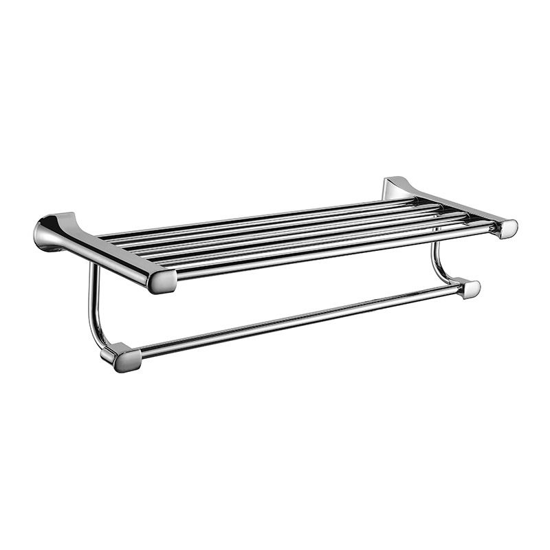 双层浴巾架